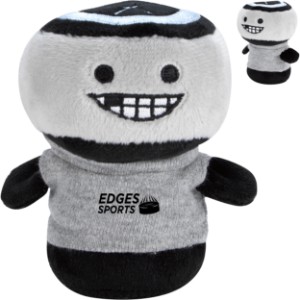Chelsea Teddy Bear™ Sporties Hockey Puck Plush, 4" - KZ1114