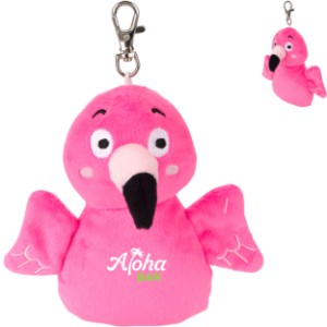 Chelsea Teddy Bear™ Joy Riders Flamingo Bag Charm Plush, 5" - KZ1134