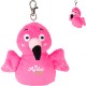 Chelsea Teddy Bear™ Joy Riders Flamingo Bag Charm Plush, 5"