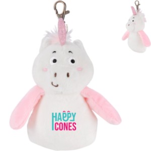 Chelsea Teddy Bear™ Joy Riders Unicorn Bag Charm Plush, 5" - KZ1135