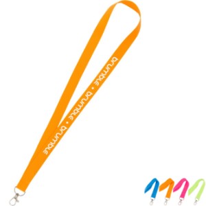 Neon Recycled Lanyard, 3/4" - BT2679