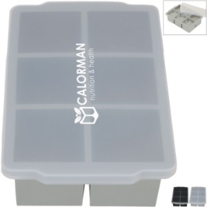 Silicone Ice Cube Tray w/ Snap-On Lid - BT2685