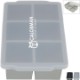 Silicone Ice Cube Tray w/ Snap-On Lid