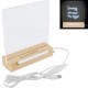 Bamboo & Acrylic Message Board