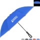 Telescopic Inversion Umbrella w/ Carabiner Handle & 100% rPET Canopy, 46" Arc