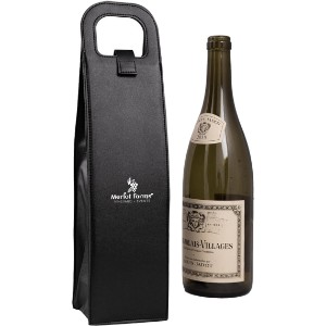 Vegan Leather Wine Tote - HG2705