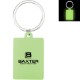 Rectangle Glow in the Dark Keychain