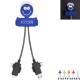Light Up rABS Multi-Cable Charging Guy