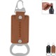 Leatherette Bottle Opener Key Clasp