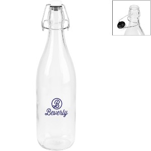 Swing Top Glass Bottle, 1 Liter - HT7507
