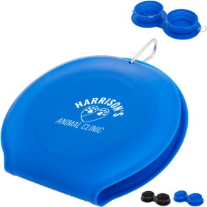 ChowTime Silicone Collapsible Dual Pet Bowl - LD9011