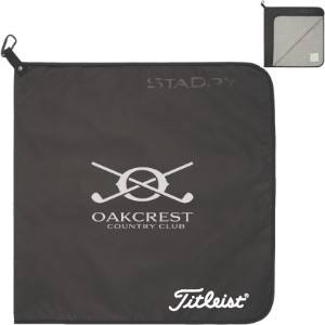 Titleist StaDry™ Performance Polyester Towel, 20" x 20" - LD9045