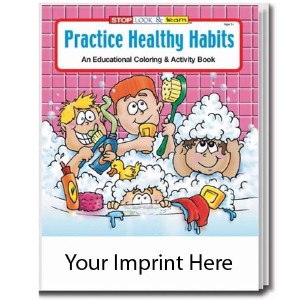 Practice Healthy Habits Coloring & Activity Book - CLB810