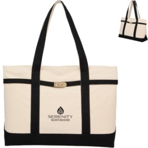 Jane 12 oz. Recycled Cotton Buckle Tote - LD9056