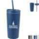 Santino Recycled Tumbler w/ Dual Function Lid, 16oz.