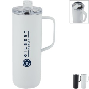 Whitney Recycled Tall Tumbler w/ Flip Lid, 20oz. - LD9065