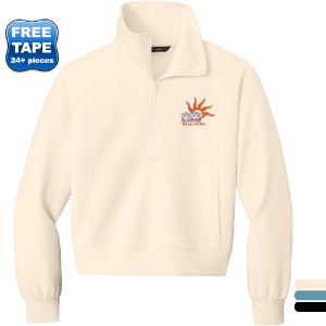 TravisMathew® Momentum Shift Tri-Blend Ladies' 1/2 Zip - WJ7478