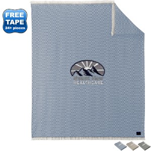 Brooks Brothers® Coastal Cotton Throw, 50" x 60" - WJ7485