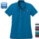 Port Authority® Dry Zone® Poly Jacquard Stain-Release Grid Ladies' Polo