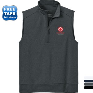 Port Authority® C-FREE® Double Knit 1/4 Zip Men's Vest - WJ7498