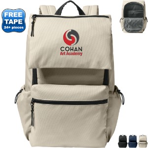 Port Authority® Matte Oxford Polyester Laptop Backpack - WJ7501