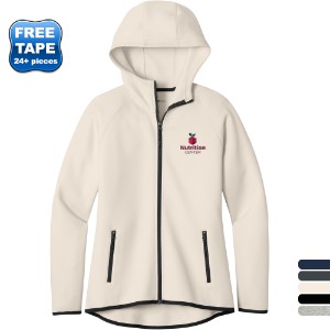 Sport-Tek® Phenom Cotton/Poly Full-Zip Ladies' Hoodie - WJ7507