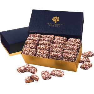 English Butter Toffee in Navy & Gold Gift Box - MR2751