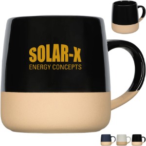 Artisan Ceramic Mug w/ Clay Base, 15oz. - AR2496