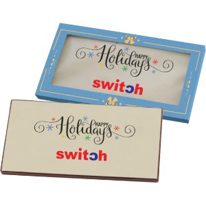 Custom Chocolate Bar in Window Box, 3.5 oz. - MD9825