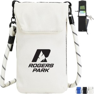Carrel Adjustable Nylon Shoulder Phone Pouch - AR2543