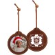 Leather Photo Ornament