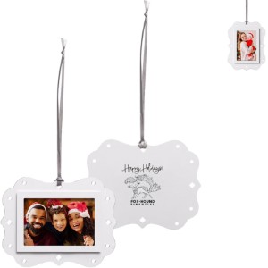 Metal Frame Photo Ornament - IL1156