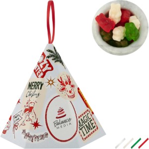 Holiday Ornament with Holiday Gummy Bears - MD9848