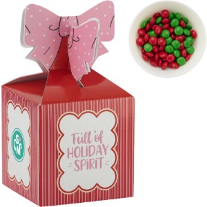 Jolly Top Bow with Holiday Chocolate Buttons - MD9855