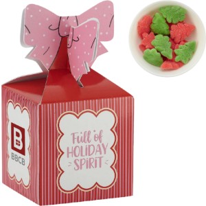 Jolly Top Bow with Gummy Holiday Trees - MD9856
