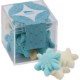 Signature Cubes with Gummy Snowflakes