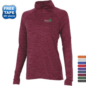 Charles River® Space Dye Polyester Ladies' Performance Pullover - CV1827