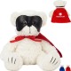 Masked Superhero Plush Bear, 8"