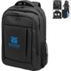 Deluxe Executive Grid rPET Laptop Backpack