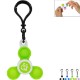 Push Pop Fidget Spinner Keyring