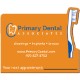 Toothbrush Shape Rectangular Vinyl Magnet