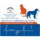 Cat & Dog Shape Rectangular Vinyl Magnet
