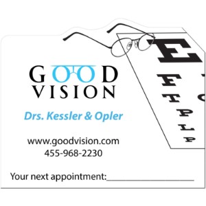 Vision Care Rectangular Vinyl Magnet - VR1055